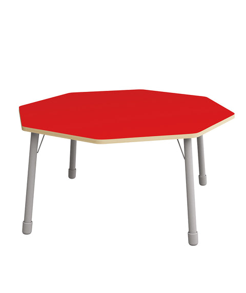 Achtecktisch ⌀146cm mit Metallbeinen