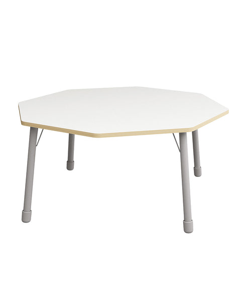 Achtecktisch ⌀146cm mit Metallbeinen