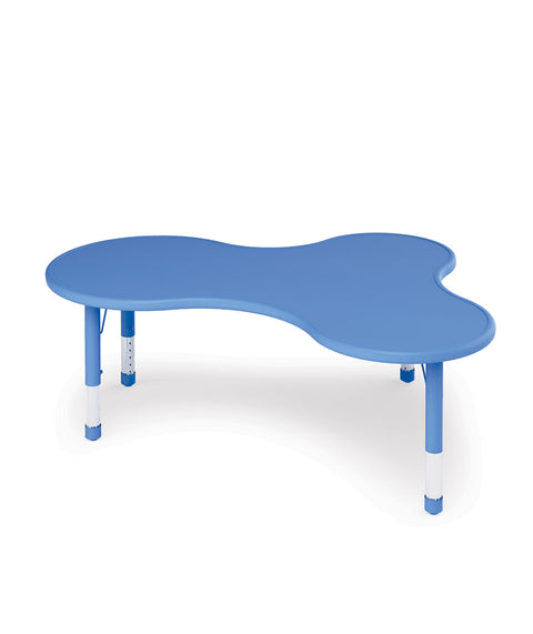 Kleeblatttisch Schmetterling - 150 x 105 cm - höhenverstellbar