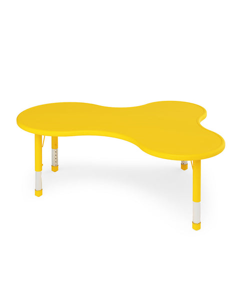 Kleeblatttisch Schmetterling - 150 x 105 cm - höhenverstellbar