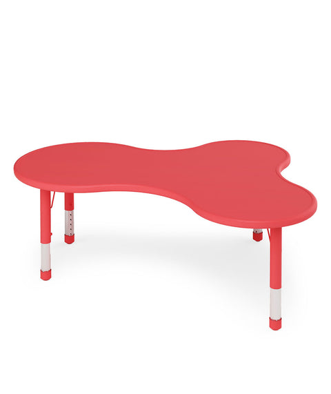 Kleeblatttisch Schmetterling - 150 x 105 cm - höhenverstellbar