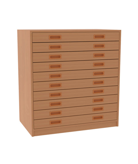 Papierschrank für A1 - Höhe 140cm