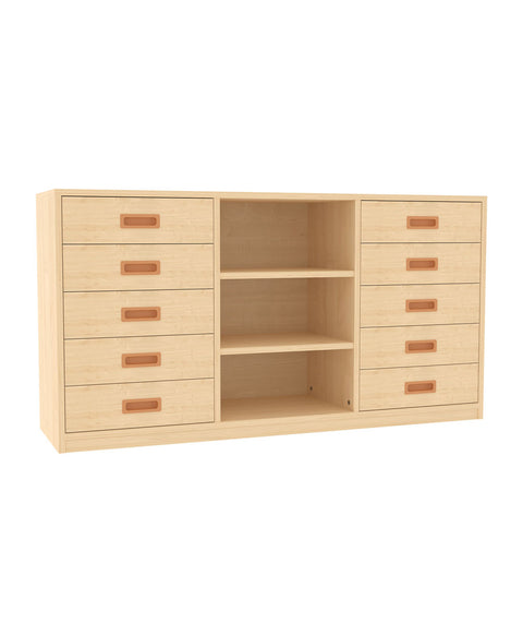 Raumteilerschrank 7 - Höhe 80cm