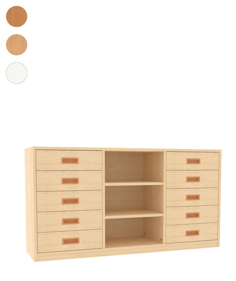 Raumteilerschrank 7 - Höhe 80cm