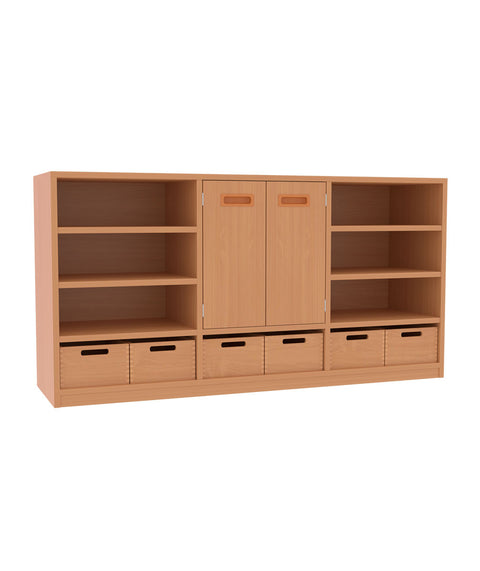 Raumteilerschrank 9 - Höhe 80cm