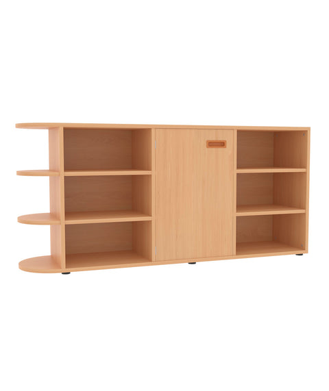 Raumteilerschrank mit Stellfüßen 1 - Höhe 80cm