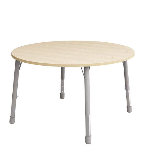 Rundtisch ⌀136cm mit höhenverstellbaren Metallbeinen