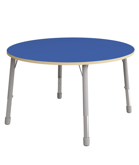 Rundtisch ⌀136cm mit höhenverstellbaren Metallbeinen