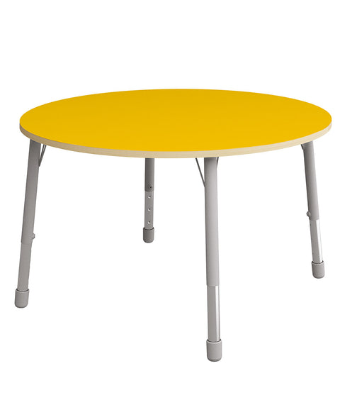 Rundtisch ⌀136cm mit höhenverstellbaren Metallbeinen