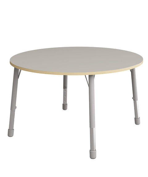 Rundtisch ⌀136cm mit höhenverstellbaren Metallbeinen