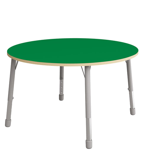 Rundtisch ⌀136cm mit höhenverstellbaren Metallbeinen