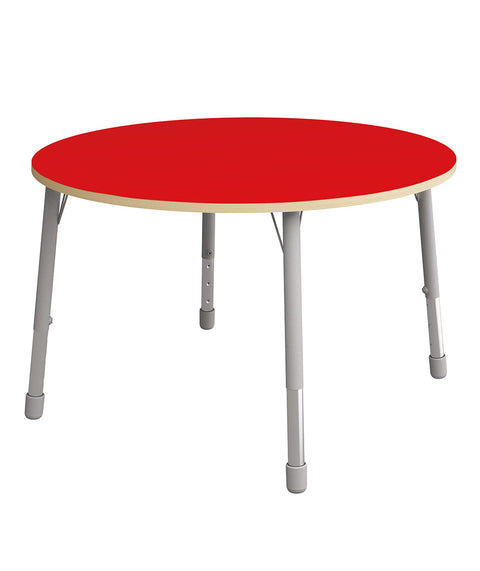 Rundtisch ⌀136cm mit höhenverstellbaren Metallbeinen