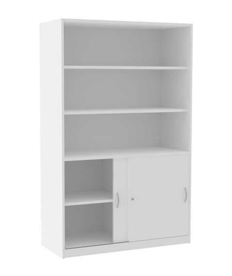 Schrank mit halber Schiebetür - Höhe 190cm