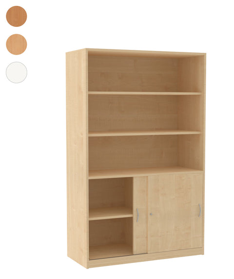 Schrank mit halber Schiebetür - Höhe 190cm