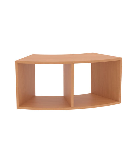 Sechstelkreisschrank - 2 Fächer