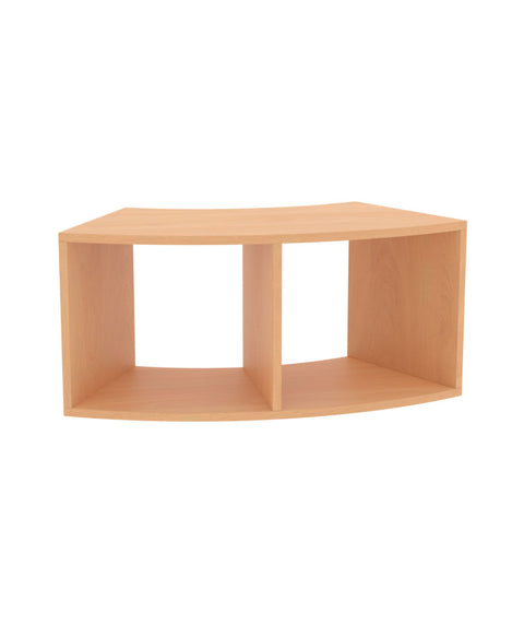 Sechstelkreisschrank - 2 Fächer