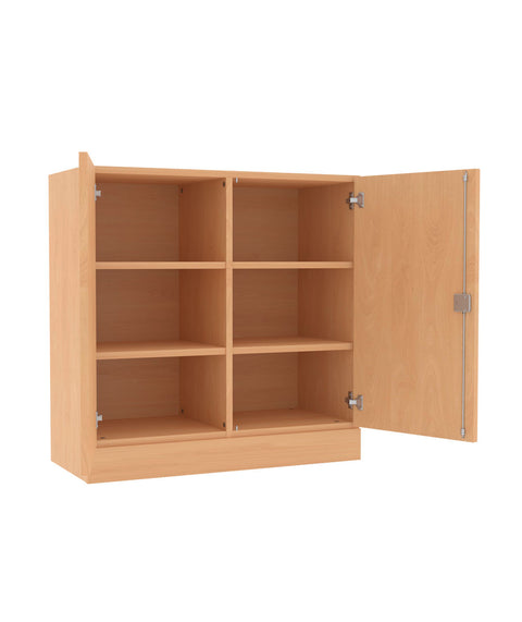 Aufsatzmittelwandschrank mit Leiterblende - (BxHxT) 90x90x40cm