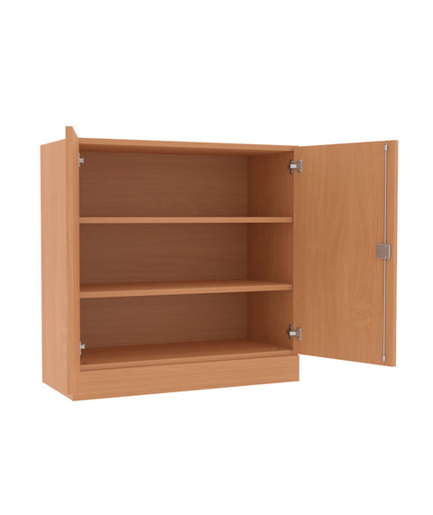 Aufsatzwandschrank mit Leiterblende - (BxHxT) 90x90x40cm