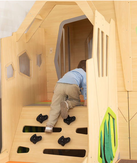 Spielhaus "Owlaf", 5er Eck-Kombi