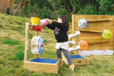 Wassermühle aus Holz