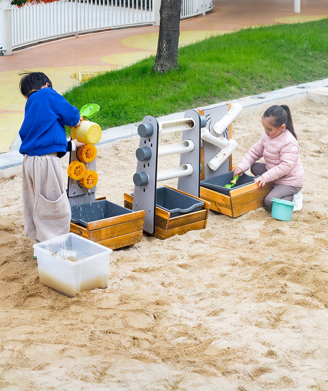 Wasserspiel „Wasserräder“