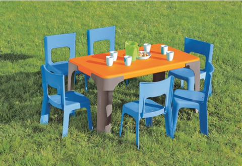 Tisch Lou - Rechtecktisch 104 x 59 cm - Kunststoff - 6