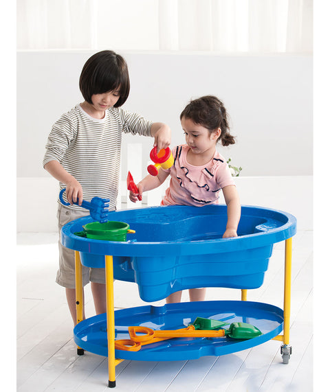 Wasser-Sand-Spieltisch Blau – Experimentiertisch - 2