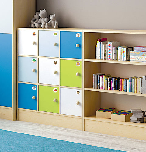 Schrank 1 - Möbelserie Pastell - 5