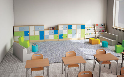 Schrank 1 - Möbelserie Pastell - 3