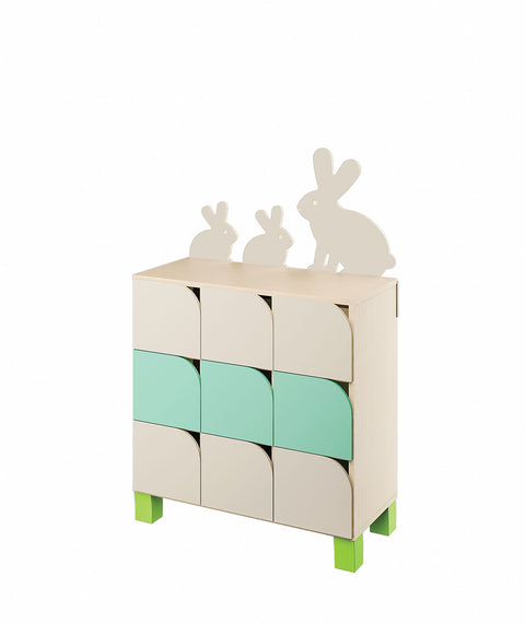 Serie Fantasy Wald – Schrank Kaninchen - 3