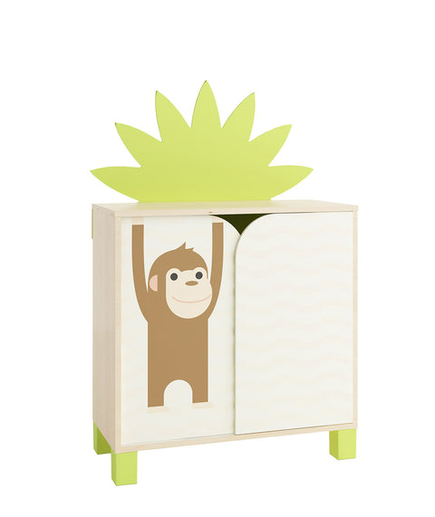 Regalschrank Affe - Möbelserie Jungel - 2