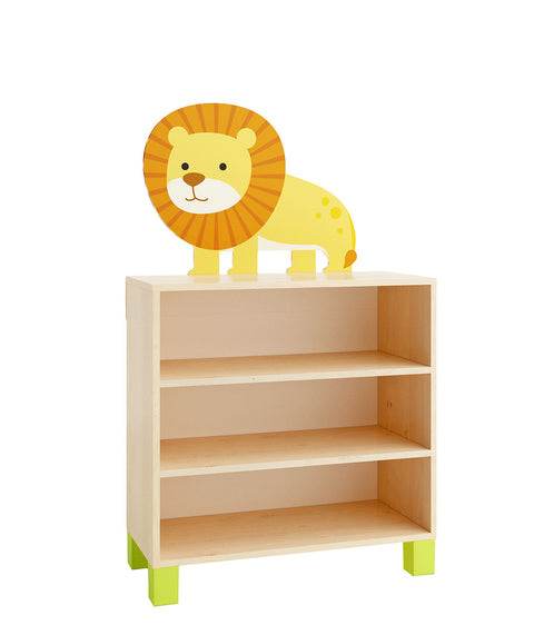 Regalschrank Löwe - Möbelserie Jungel - 2