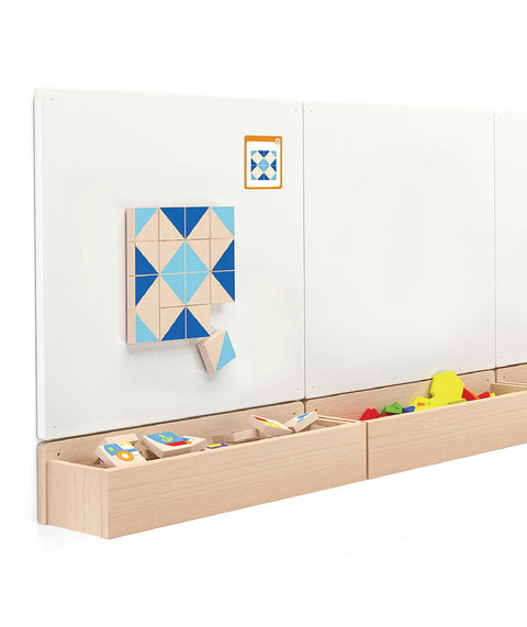 Magnetische Puzzleteile - Symmetrie - 2