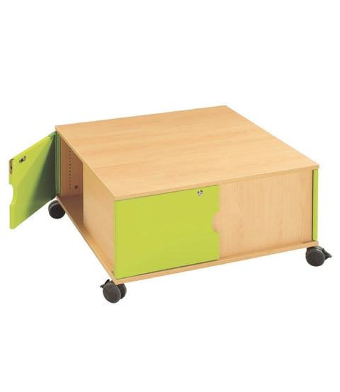 Mobiler Aktivitätstisch - Quadrattisch 83 x 83 cm - Höhe 43,5 cm - 3