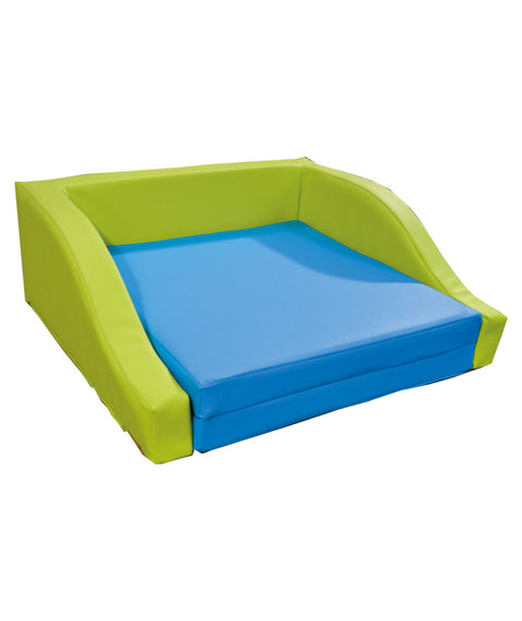 Halbes Schaumstoffbettchen inkl. Matratze - 2