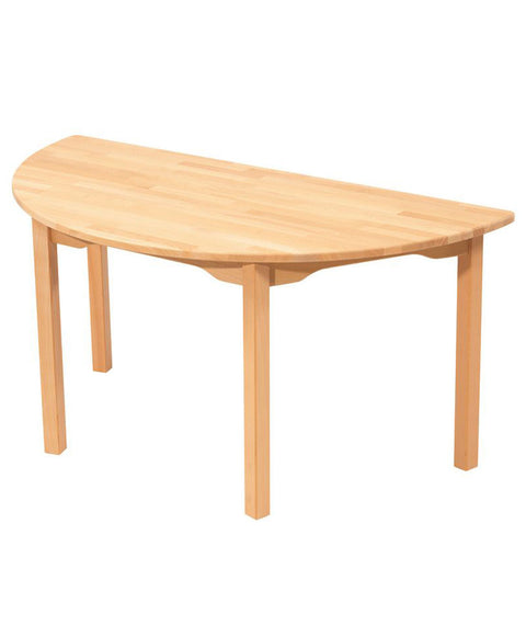 Halbrundtisch 120x 60 cm - Buche Massiv - 2