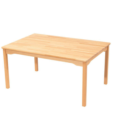 Rechtecktisch 120x-80 cm Buche Massiv - 2