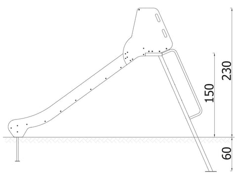 Leiterrutsche B150 - 6