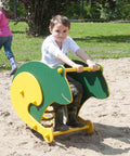 Federwippe Frosch mit Fertigfundament - 6