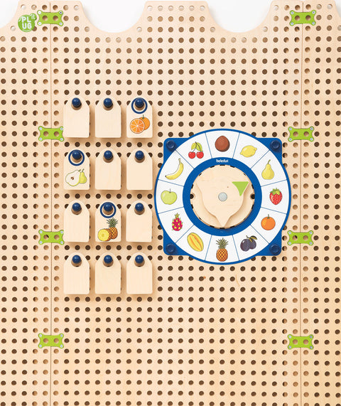 PLUG IT "Smart Set 3 - Basisplatte & Uhr & Aktionsfolie"