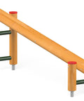 Doppelter Balancierbalken, schräg - 4