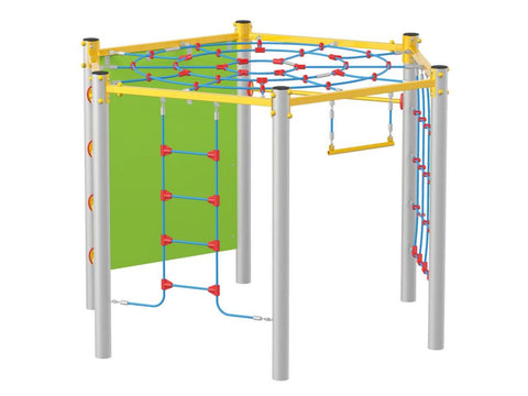 Klettersechseck 2 Metall - 6