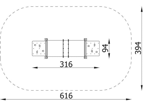 Kriechtunnel mit 2 Kletterrampen - 7