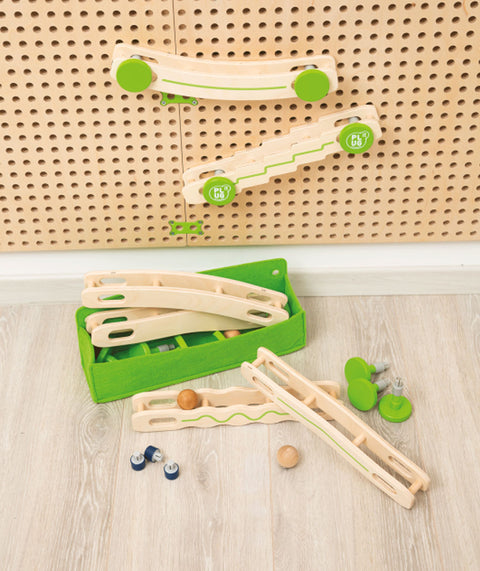 PLUG IT "Smart Set 1 - Basisplatte & Kugelbahn"