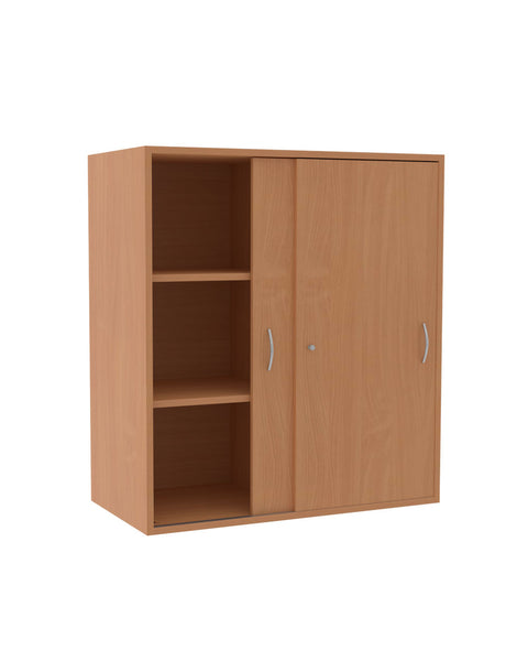 Aufsatzmittelwandschrank mit Schiebetür - Höhe 110cm