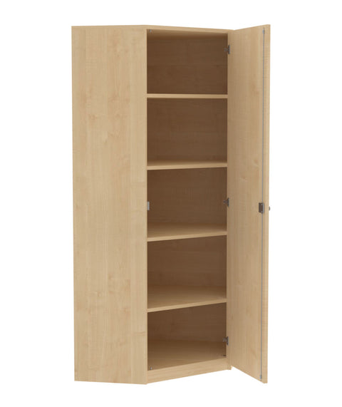 Eckschrank mit Tür - Höhe 190cm