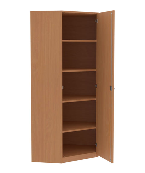 Eckschrank mit Tür - Höhe 190cm