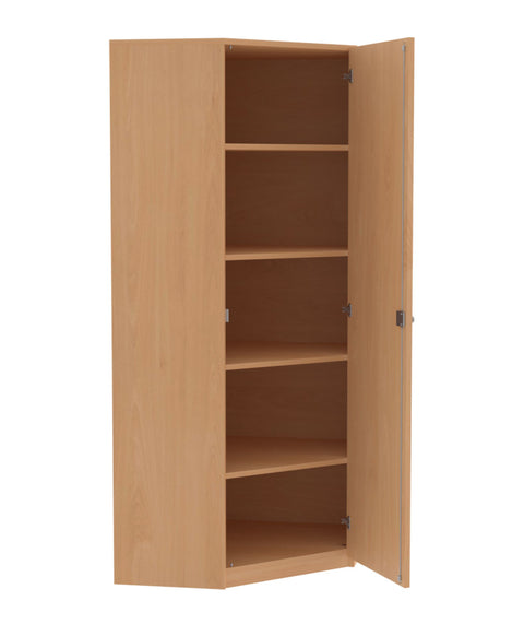 Eckschrank mit Tür - Höhe 190cm