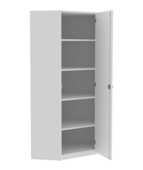 Eckschrank mit Tür - Höhe 190cm