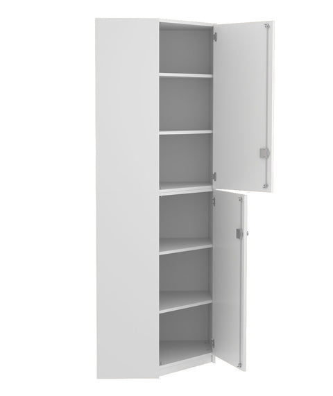 Eckschrank mit Tür - Höhe 230cm